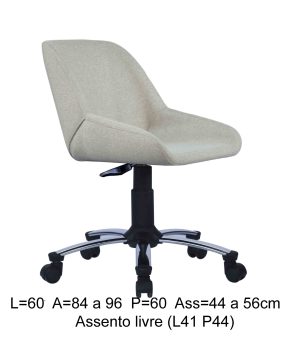 Argenta fech office bs Queen Cromada (medidas)